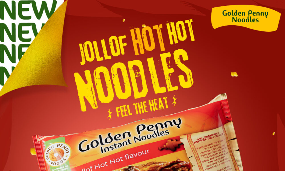 Golden Penny is set to start the New Year with the Launch of the new ‘Jollof Hot Hot’ Flavour