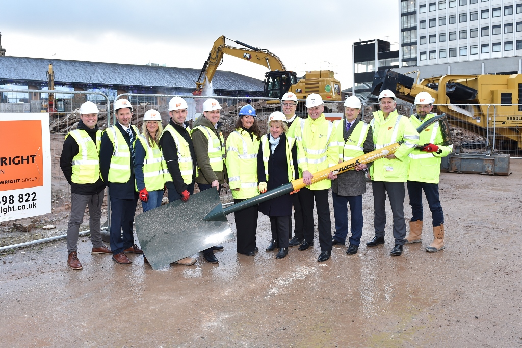 Eric Wright gets digging for Preston cinema complex