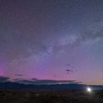 Gorgeous auroral glow surprises astrophotographer in California’s Death Valley