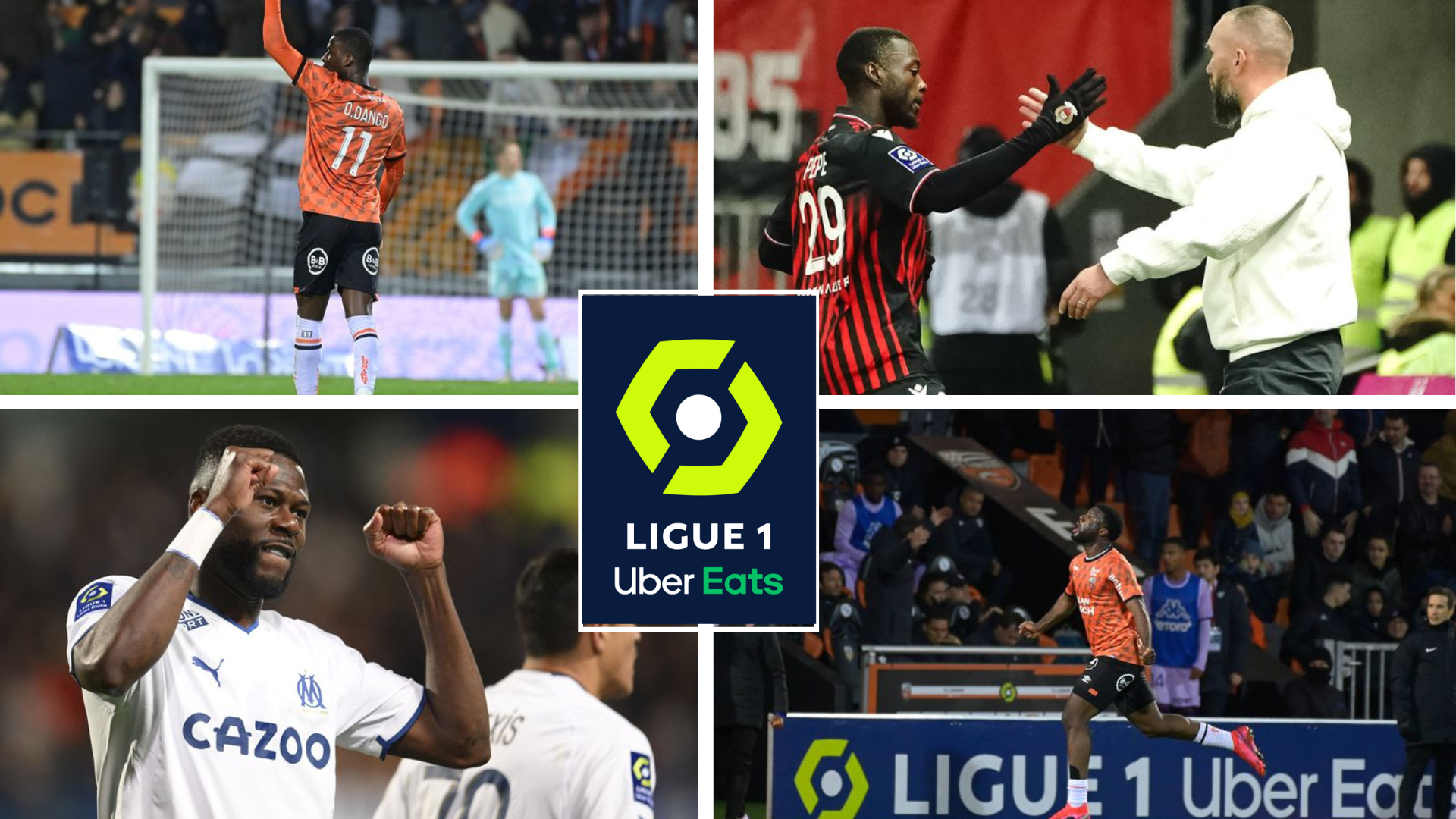 LIGUE 1: Moffi, Pepe and the top 5 African stars that lit up GW18