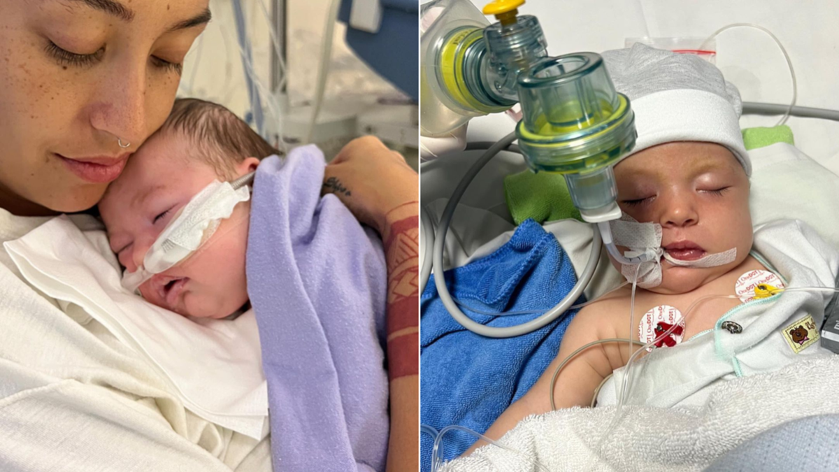 Major health update for baby Lucky Love: Infant released from hospital and continues recovery from infection at home