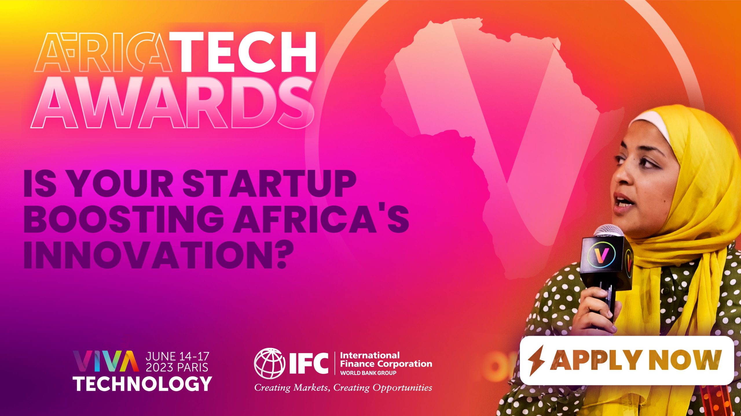 IFC and Viva Tech Open Application For AfricaTech Awards