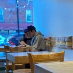 Pete Davidson and Chase Sui Wonders Snuggle Up Waiting For Food In New York City