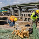 Federal infrastructure funds begin to flow, mostly to roadwork