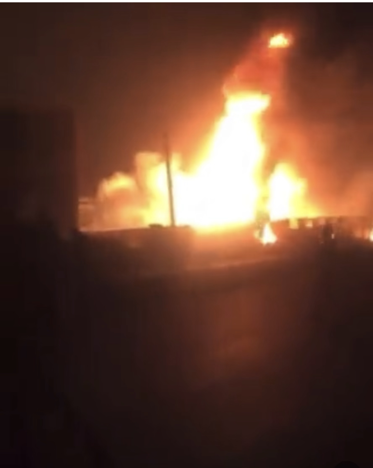 VIDEO: Explosion hits Delta community