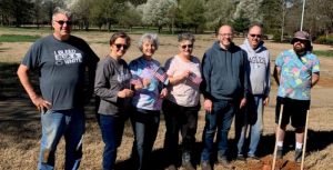 Local DAR and SAR Chapters Plant Trees at Patriot Park