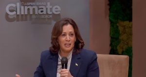 ‘Just Making Stuff up Here’: Kamala Harris Claims Kids Are Suffering ‘Climate Mental Health’ Issues