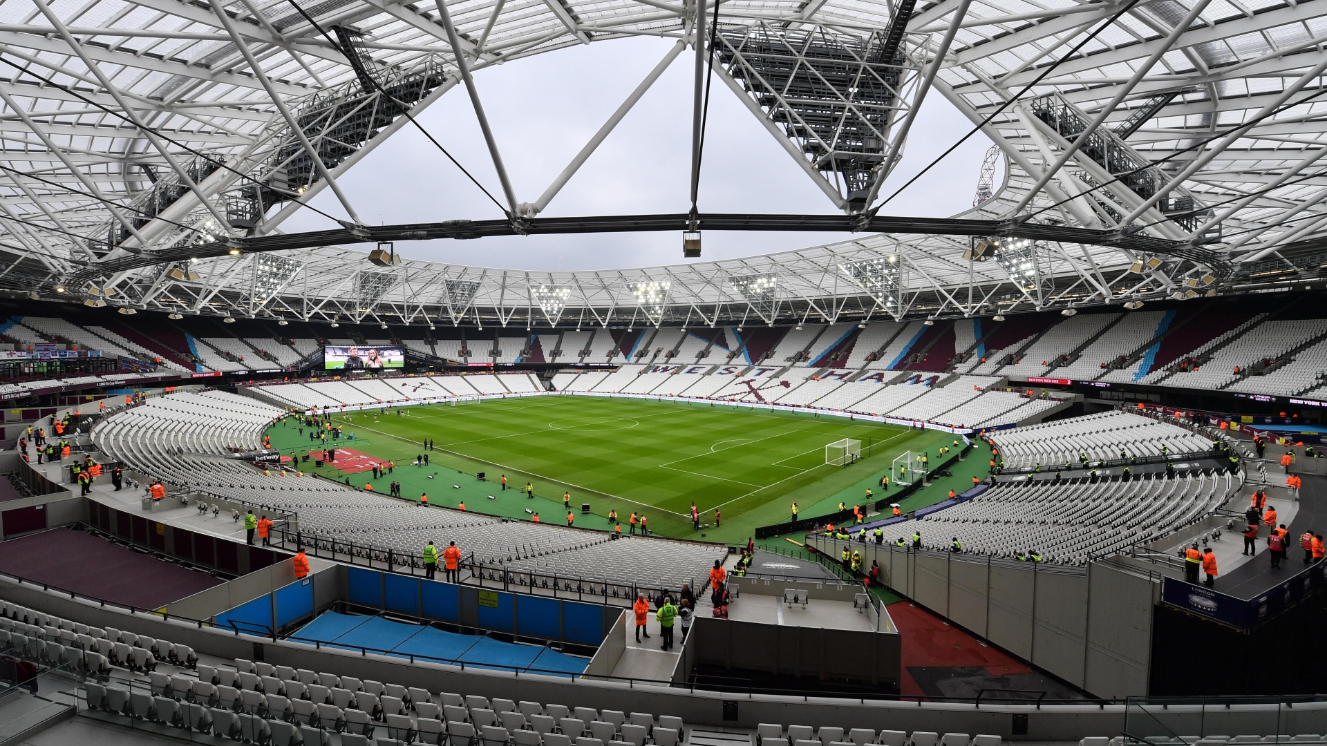 West Ham ban group of fans in white powder sniffing video during match at London Stadium as club condemns behaviour