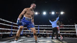 Aussie son-of-a-gun Tim Tszyu stuns American Tony Harrison to claim world title