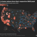 Western housing markets—the epicenter of the home price correction—brace for another hit as Silicon Valley Bank’s collapse signals more tech pain