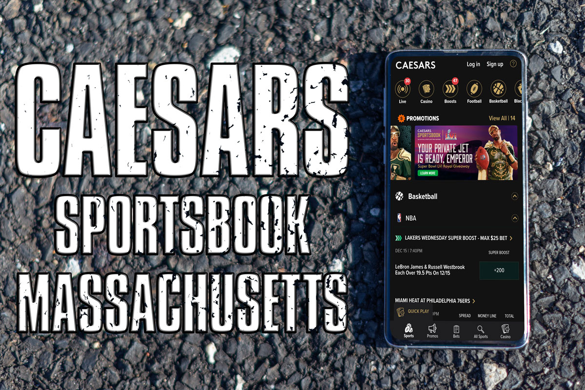 Caesars Sportsbook Massachusetts Offers $1,500 Bet On Caesars for Any Game