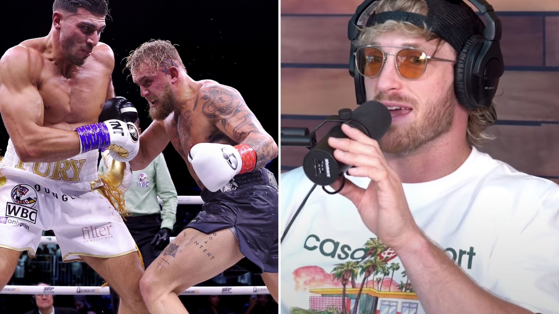 Logan Paul tried to ‘talk s*** and get in Tommy Fury’s head’ during fight with brother Jake… but admits it backfired