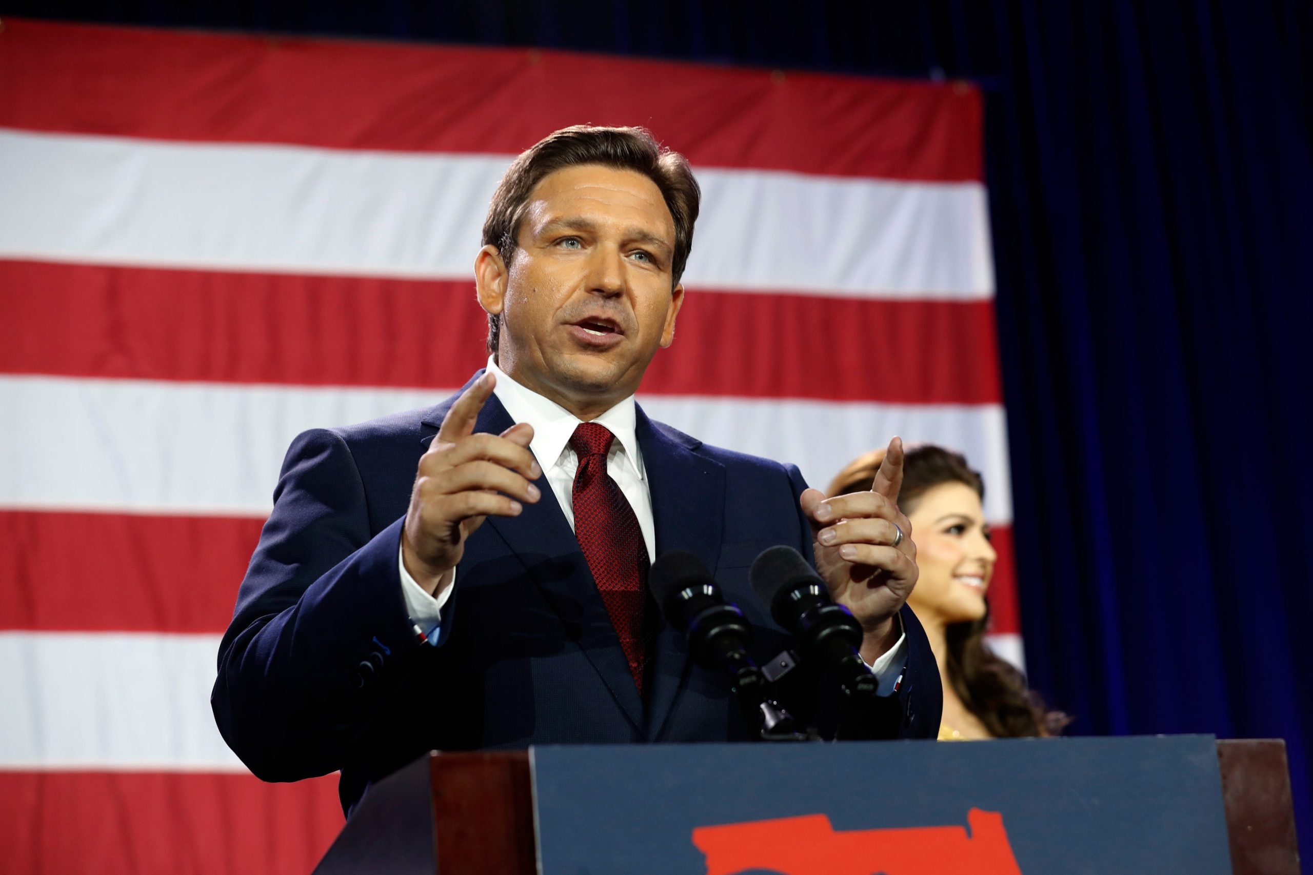 Ron DeSantis Believes in Free Speech as Long as You Only Speak About the Awesomeness of Straight White People