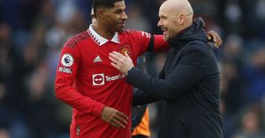 Rashford one of Europe’s best strikers