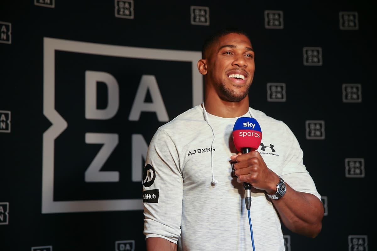 DAZN launches Channel 429 on Sky ahead of Anthony Joshua fight