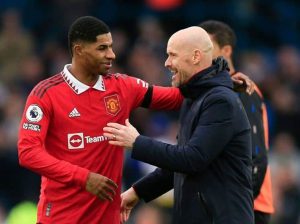 Man United boss praises Rashford as one of Europe’s best