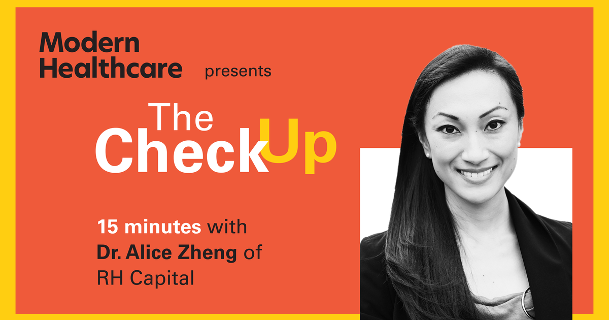 The Check Up: Alice Zheng, RH Capital