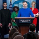 â€˜Ted Lassoâ€™ actors visit White House to promote mental health