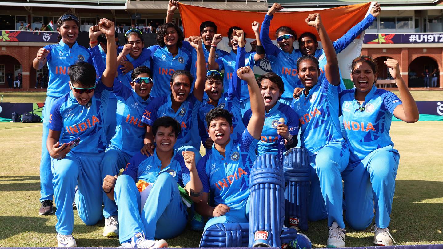 India women’s U19 world champions receive $600,000 bonus