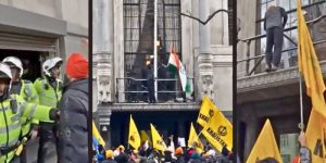 Strong Protest From MEA After Pro-Khalistan Protesters Remove Tricolour From London High Commission