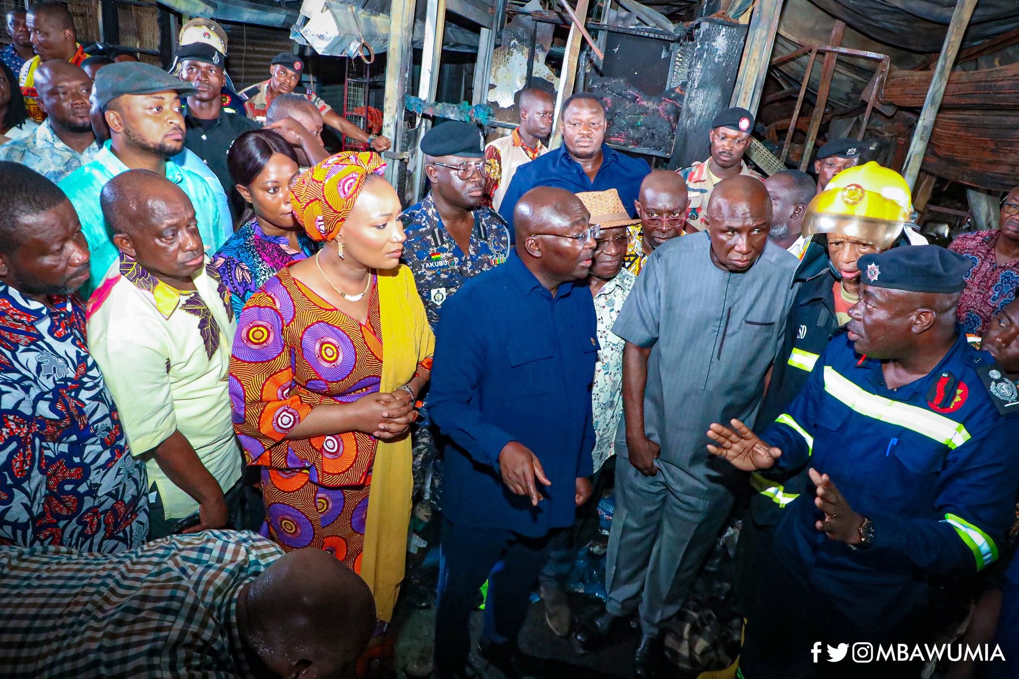 Kejetia market: Shops not affected by fire to reopen on March 21 – Bawumia