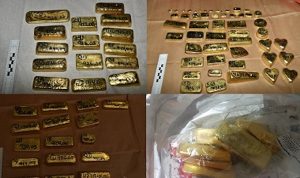 Gold worth £4m seized from drug cartels by National Crime Agency at London Heathrow