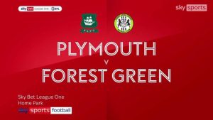 Plymouth Argyle 2-0 Forest Green Rovers | League One highlights | Video | Watch TV Show | Sky Sports