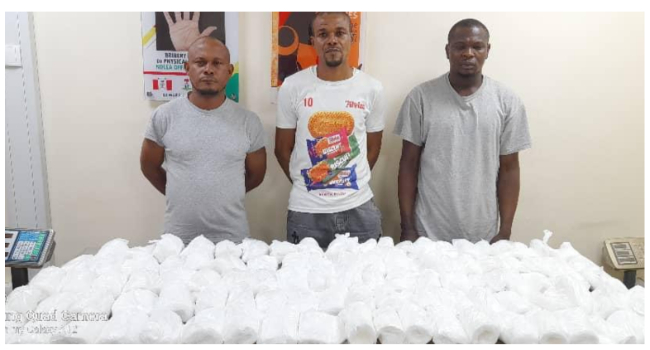 NDLEA Intercepts Europe-Bound 58kg Cocaine, Meth At Lagos, Abuja Airports