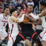 San Diego State ousts No. 1 overall seed Alabama, Miami bounces Houston