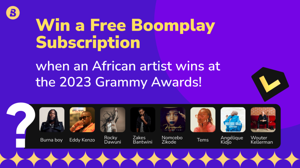 Boomplay to celebrate African Music Excellence at the 65th Grammys with free subscription