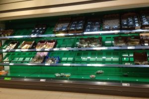 Crisis in agricultural goods’ availability as snow storm hits the UK in March