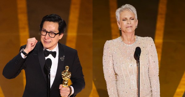 Everything Everywhere All at Once stars Ke Huy Quan, Jamie Lee Curtis win Oscars, Entertainment News