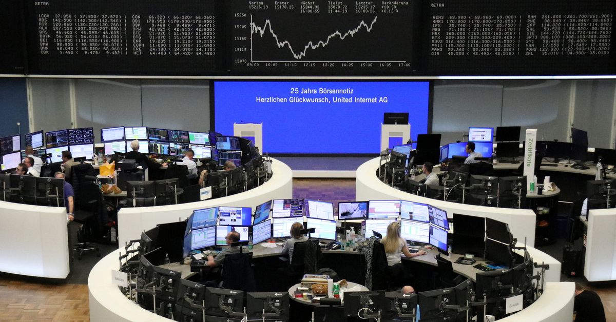 Financial stocks drag European markets lower