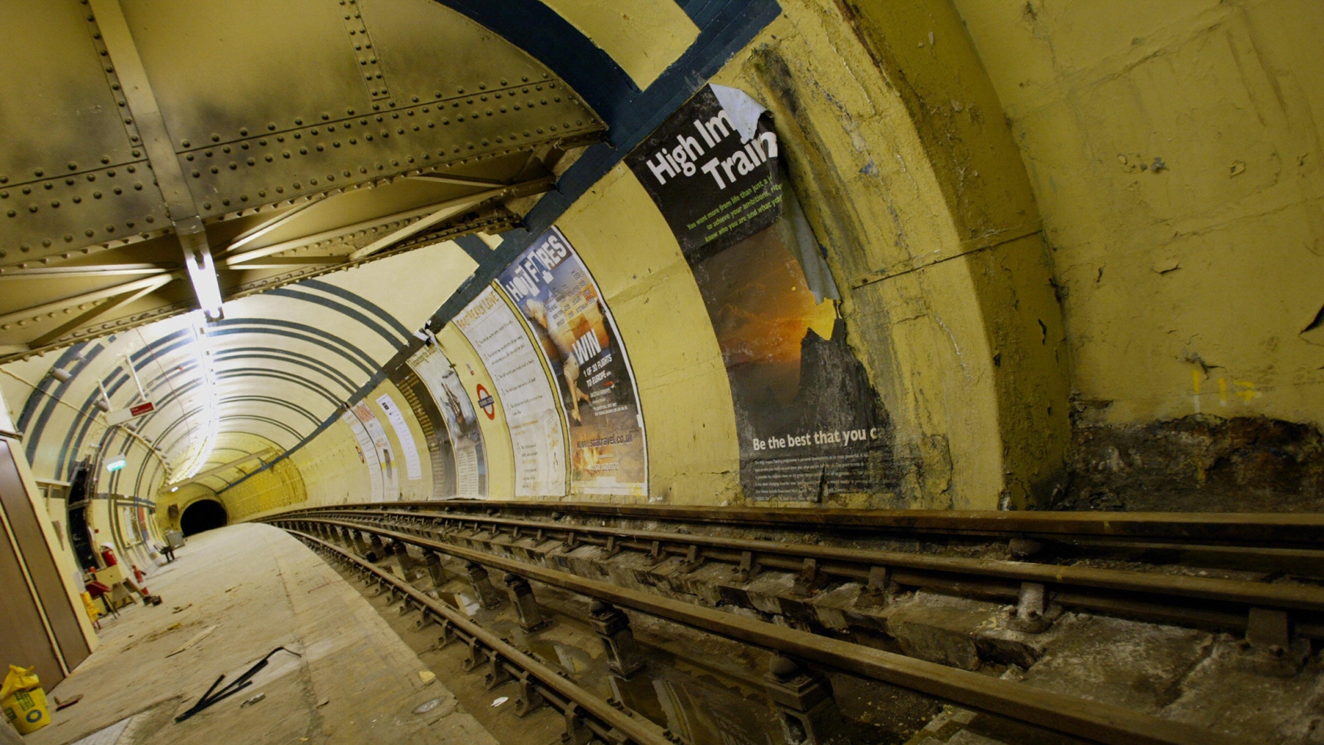 The creepy abandoned tube station that was used in the new Luther Netflix movie – and its fascinating history