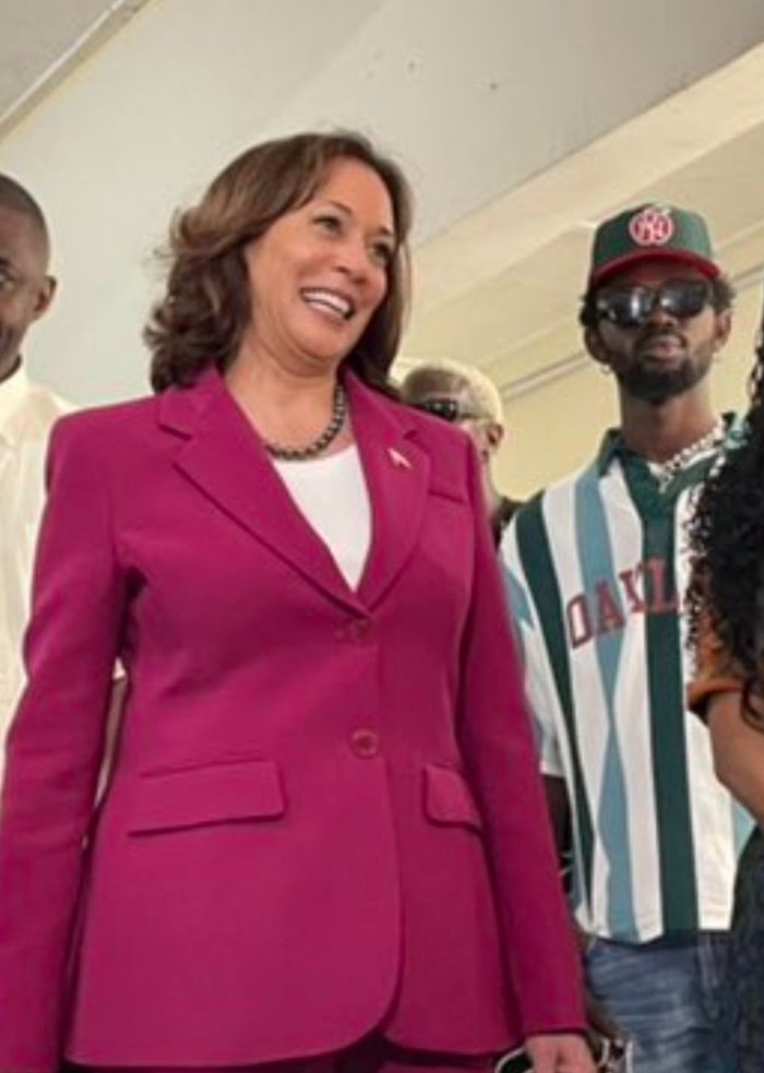 Was He Forced To Be There? – Black Sherif’s ‘I Don’t Care’ Attitude During Meeting with Kamala Harris and Idris Elba Sparks Reactions