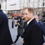 Prince Harry back in UK for court fight on privacy