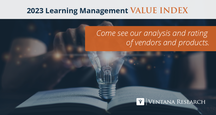 Ventana Research Publishes 2023 Learning Management Value Index