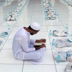 Muslims breaking their fast around the world