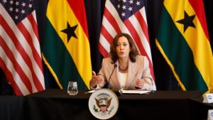 VP Harris Stresses Democracy During Africa Visit