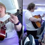 Lewis Capaldi serenades stunned travellers with impromptu concert at 35,000 feet