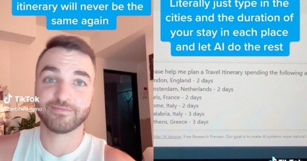 ‘A crazy time-saver’: Man uses chatGPT to plan Europe itinerary in 2 minutes, Lifestyle News