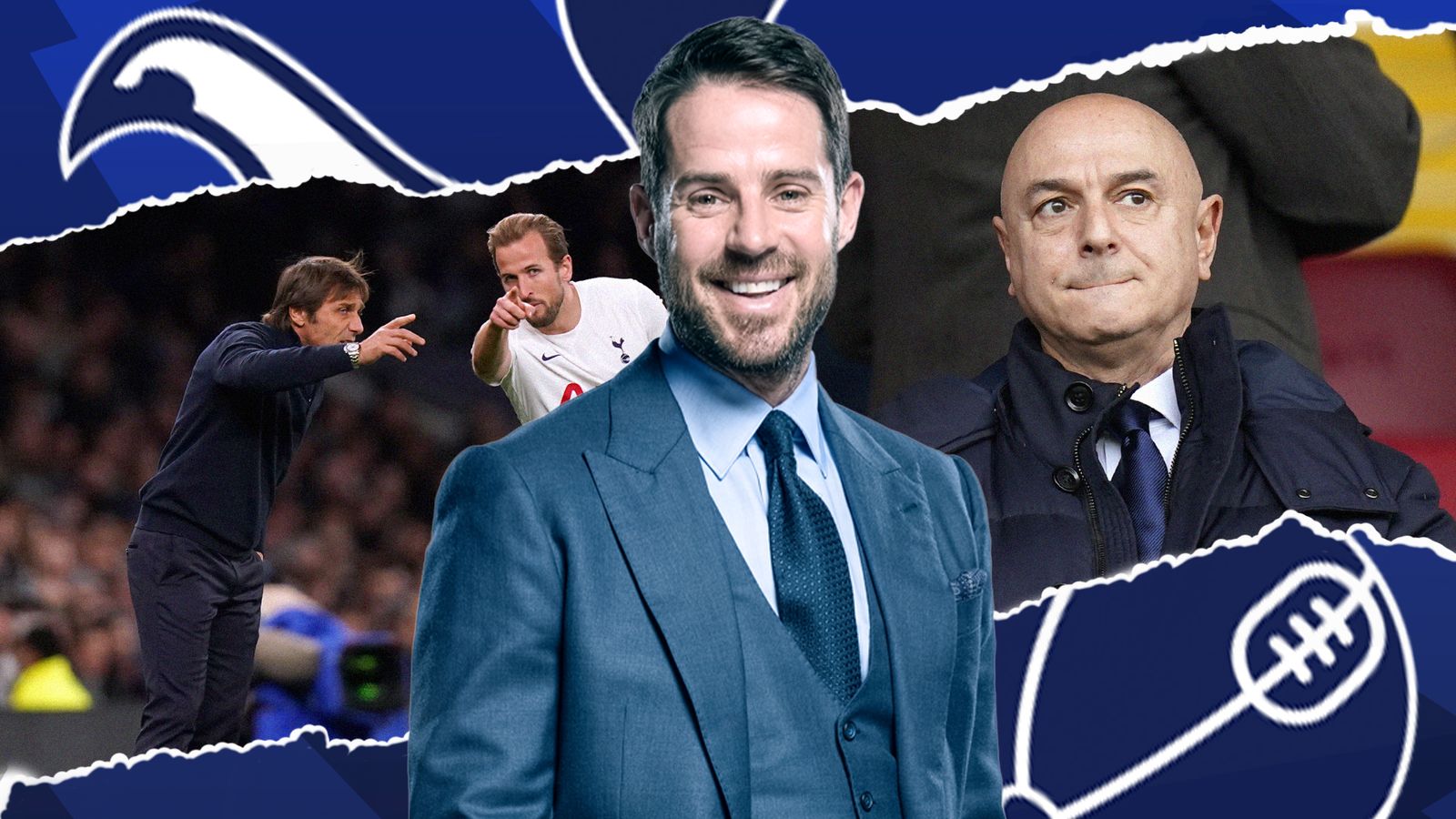 Antonio Conte: Tottenham position was untenable and club aren’t built for winning, says Jamie Redknapp | Football News | Sky Sports