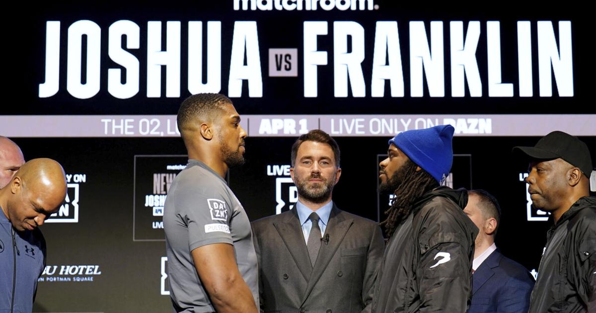 Joshua at heaviest career fighting weight against Franklin