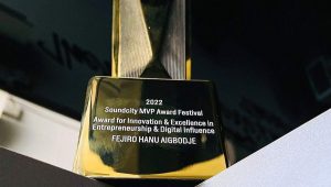 Patricia CEO Receives the Prestigious Soundcity Mvp Award