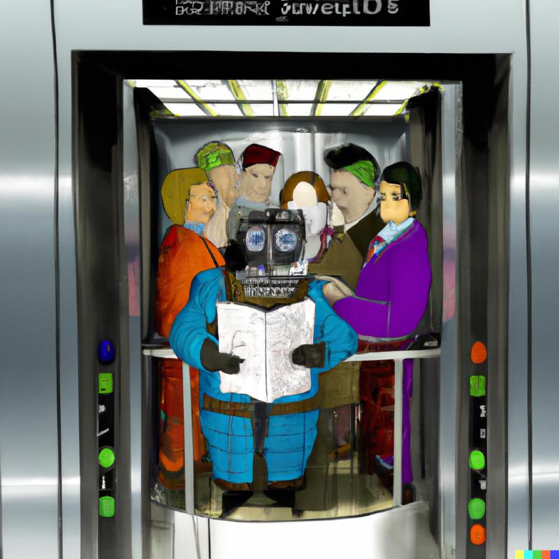 Press Releases Might Soon be Displayed in an Office Elevator Near You [PR Tech Sum]