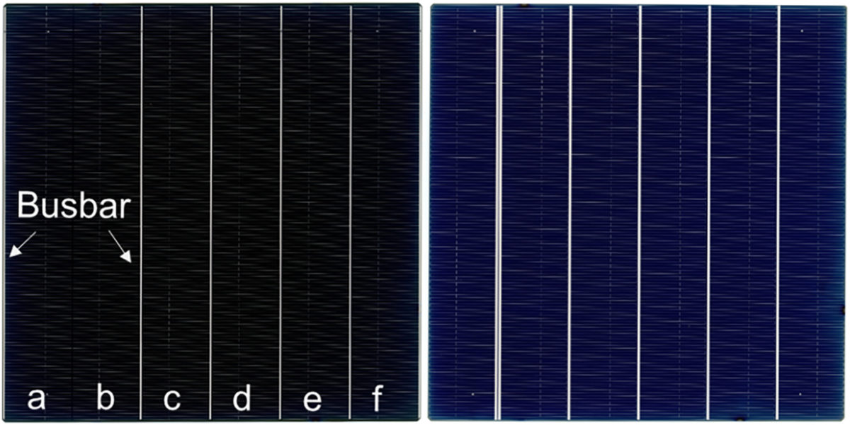 TOPCon shingle solar cell achieves 22.0% efficiency via thermal laser separation