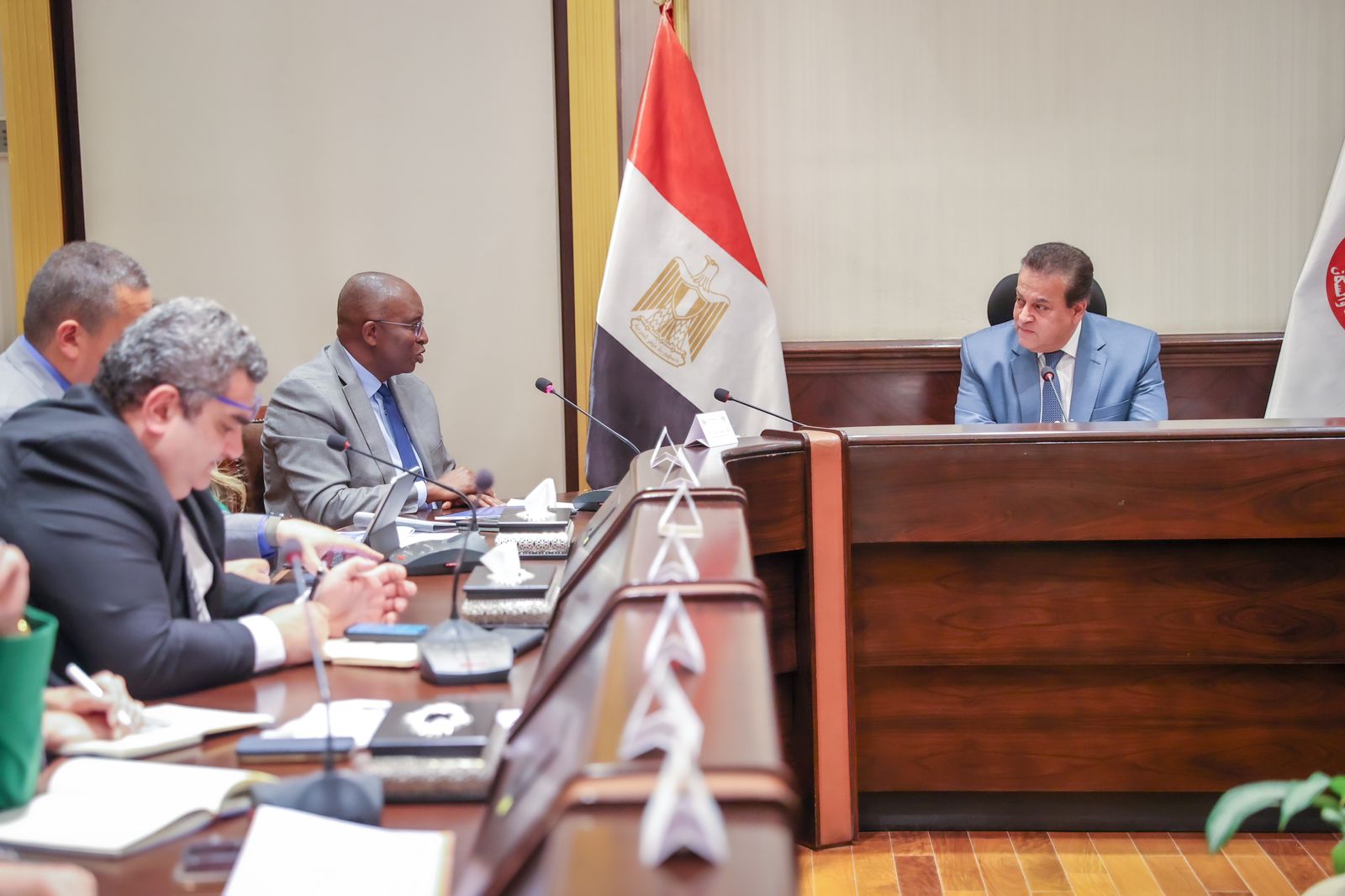 Egypt, IFC discuss joint cooperation in health sector