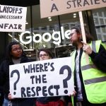 Google workers in London stage walkout over job cuts