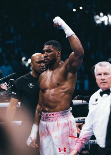 ‘He fought like a lion’ – Sports minister hails Joshua on defeat of Franklin