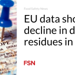 EU data shows a decline in drug residues in food